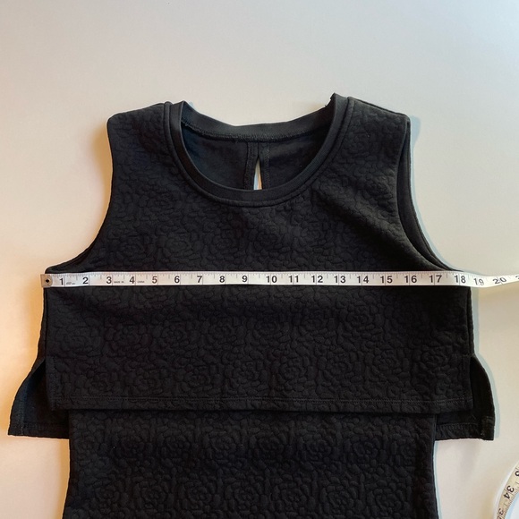 Bellfield Scilla Jacquard Textured Black Layered Dress - Picture 8 of 13